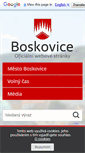 Mobile Screenshot of boskovice.cz